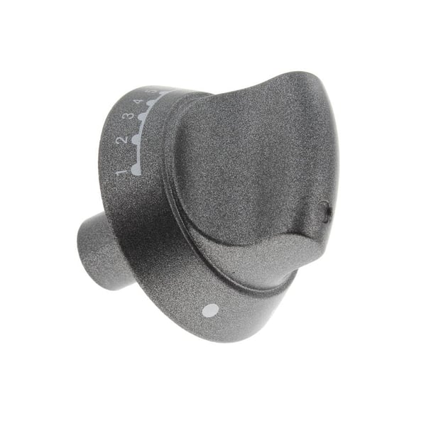 Control Knob Silver Grey Gun Metal