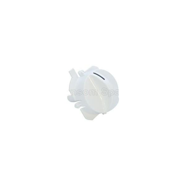 White Control Knob Switch