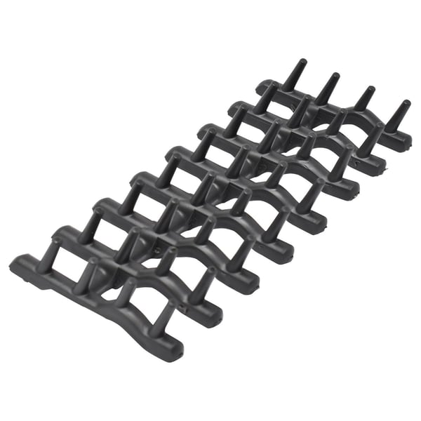 Glass Holder Rubber Spikes Grey