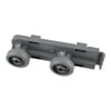 Zanussi Dishwasher Front Basket Adjustment Clip & Wheels - Image 1