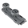 Zanussi Dishwasher Front Basket Adjustment Clip & Wheels - Image 2