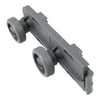 Zanussi Dishwasher Front Basket Adjustment Clip & Wheels - Image 7