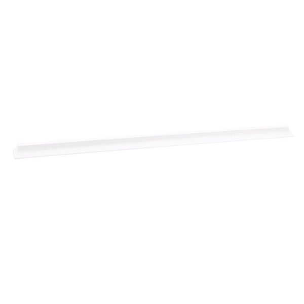 Glass Shelf Back Rear White Plastic Trim