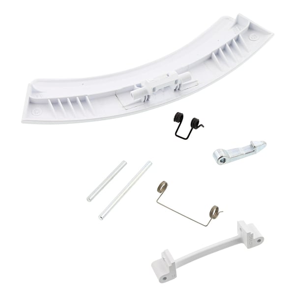 White Door Handle Catch Kit