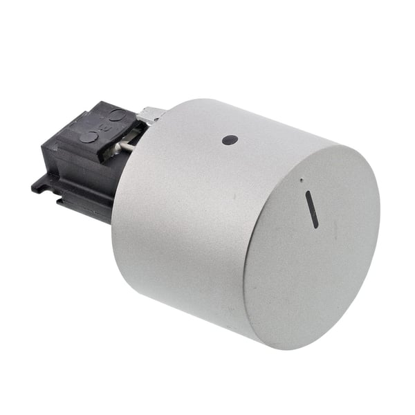 Control Knob Stainless Silver Satin 