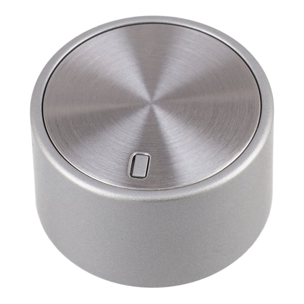 Silver Inox Control Knob Switch Dial