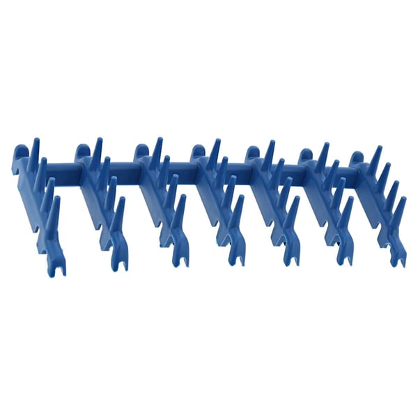 Blue Glass Holder Rubber Spikes 