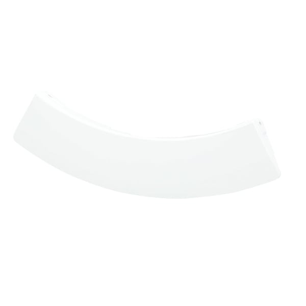 White Door Handle