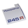 Husqvarna Trimmer Decal 245R - Image 1