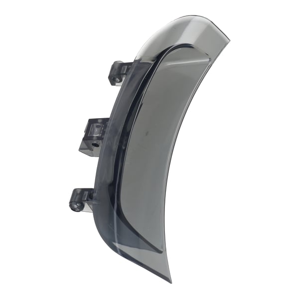 Door Handle, Black Transparent