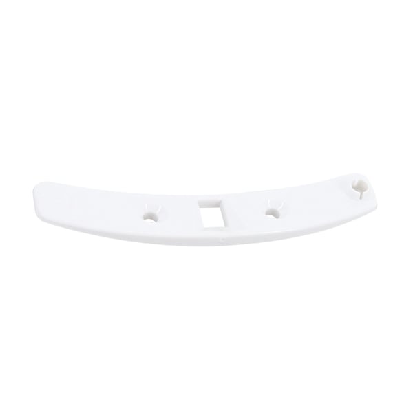 Door Lock Catch Flange Cover White