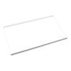 Candy Fridge & Freezer Clear Glass Shelf With White Edge Trim - Image 2