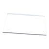 Candy Fridge & Freezer Clear Glass Shelf With White Edge Trim - Image 5