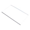 Candy Fridge & Freezer Clear Glass Shelf With White Edge Trim - Image 6