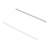 Candy Fridge & Freezer Clear Glass Shelf With White Edge Trim - Image 9
