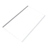 Candy Fridge & Freezer Clear Glass Shelf With White Edge Trim - Image 10