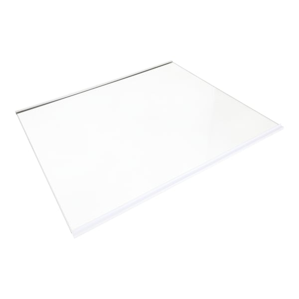 Crisper glass shelf