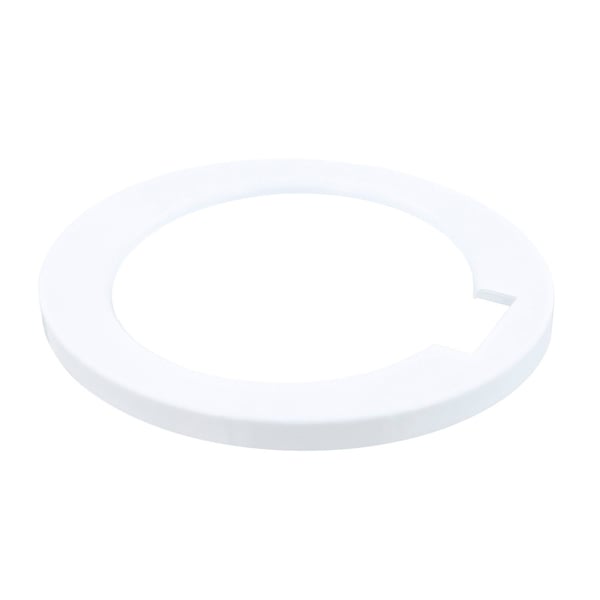 White Outer Door Front White Frame Trim 
