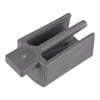 Hotpoint Dishwasher Basket Runner Rail Back Stop, Dark Grey  - Image 4