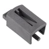 Hotpoint Dishwasher Basket Runner Rail Back Stop, Dark Grey  - Image 5