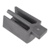 Hotpoint Dishwasher Basket Runner Rail Back Stop, Dark Grey  - Image 7