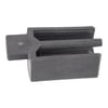 Hotpoint Dishwasher Basket Runner Rail Back Stop, Dark Grey  - Image 9