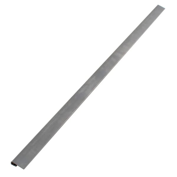 Glass Shelf  Front Edge Trim Silver 476mm