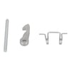 Indesit Washing Machine Door Handle Kit Indesit Innex (Grey) - Image 6