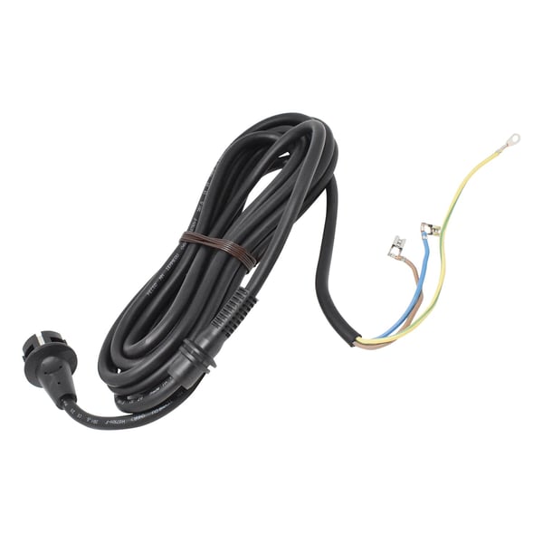 Cable with plug