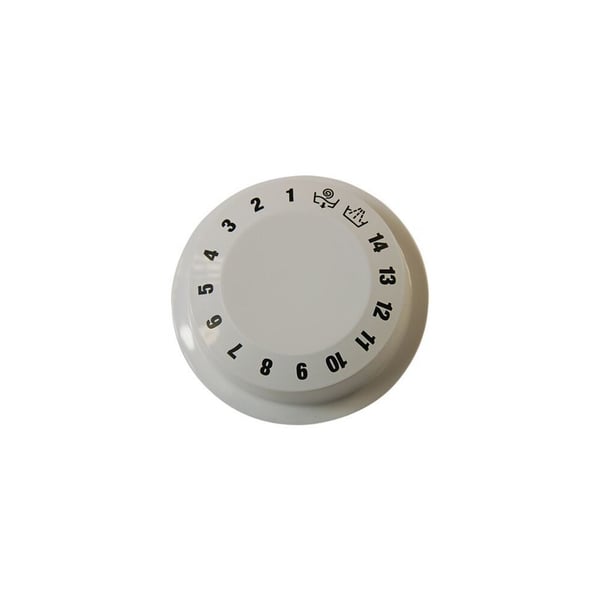 White Wash Timer Knob Dial