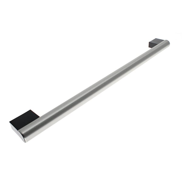 Door Handle, Silver & Black 