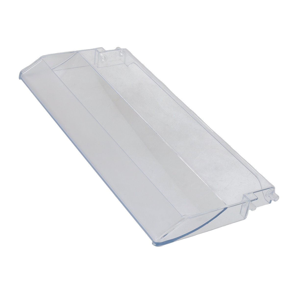 Hotpoint EXRM171P EXRM1810P FURM171P - Mensola frontale in vetro per frigorifero, congelatore, bordo in plastica (505 x 78 x 15 mm