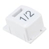 Lamona Dishwasher White Button Half Load - Image 1