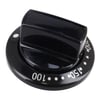Beko Cooker & Hob Main Oven Temperature Knob Black - Image 2