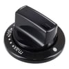 Beko Cooker & Hob Main Oven Temperature Knob Black - Image 6