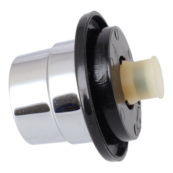 Top Burner Knob Black Silver