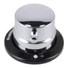 Leisure Cooker & Hob Top Burner Knob Black Silver - Image 2