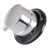 Leisure Cooker & Hob Top Burner Knob Black Silver - Image 9