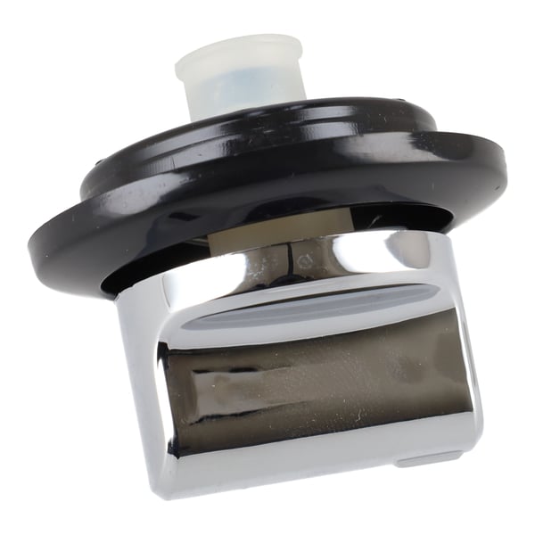 Knob Black & Silver 
