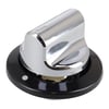 Flavel Cooker & Hob Knob Black & Silver - Image 5