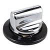 Flavel Cooker & Hob Knob Black & Silver - Image 9