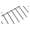 Beko Dishwasher Lower Basket Plate Holder Back Left Rack - Image 1