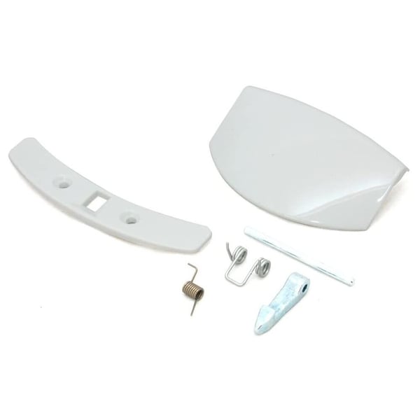 White Door Handle & Catch Kit