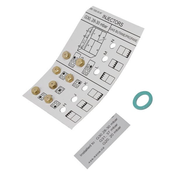 LPG Conversion Hob Gas Injector Kit
