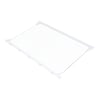 Lec Fridge & Freezer Glass Shelf & White Edge Trims 451 x 302mm - Image 1