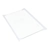 Lec Fridge & Freezer Glass Shelf & White Edge Trims 451 x 302mm - Image 3