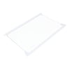 Lec Fridge & Freezer Glass Shelf & White Edge Trims 451 x 302mm - Image 5
