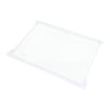 Lec Fridge & Freezer Glass Shelf & White Edge Trims 451 x 302mm - Image 8
