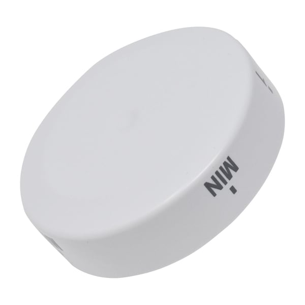 White Temperature Knob Dial 