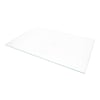 Bosch Fridge & Freezer Glass Shelf White Front Edge Trim - Image 4